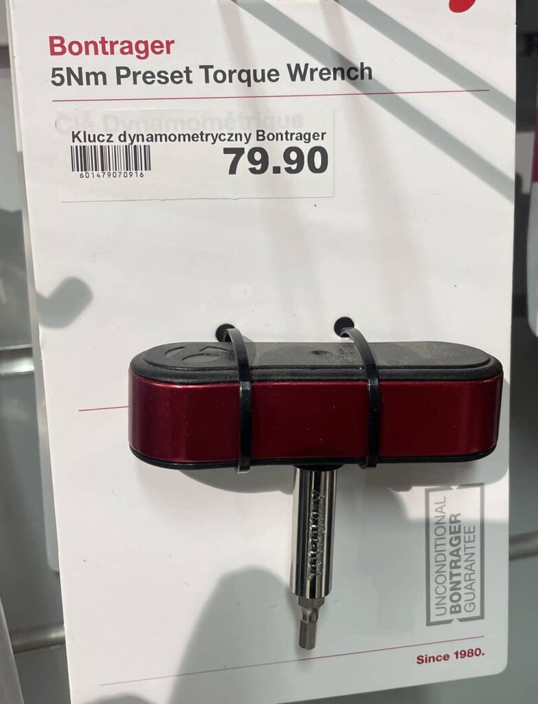 Klucz dynamometryczny Bontrager 5Nm